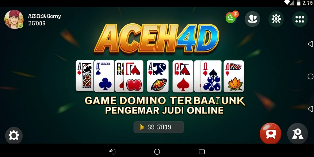 Tampilan gameplay ACEH4D yang seru dan menarik.