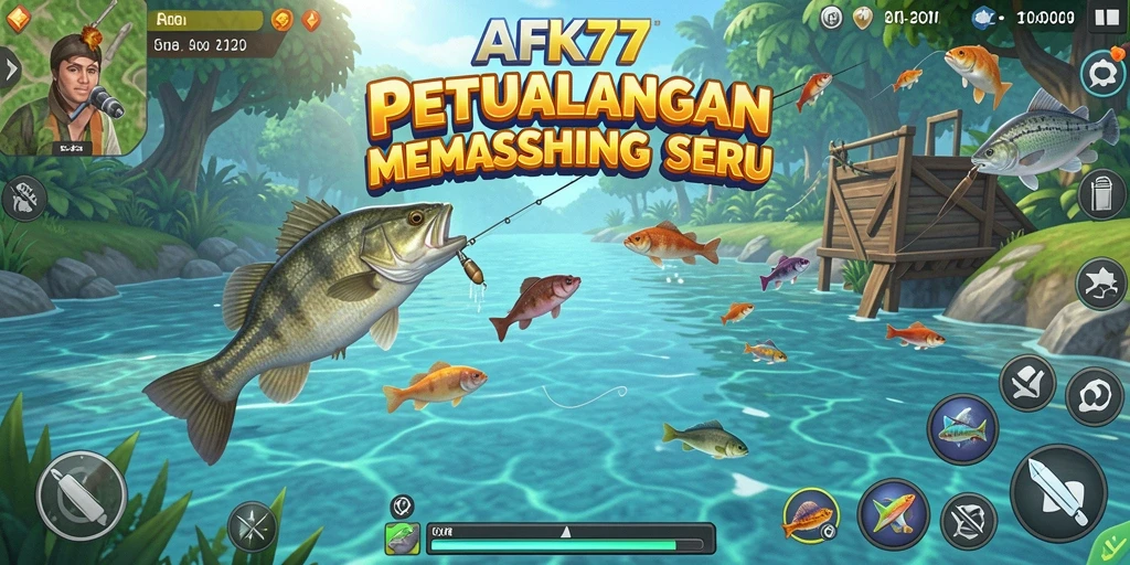Tampilan gameplay AFK77 yang menawan dan memukau.