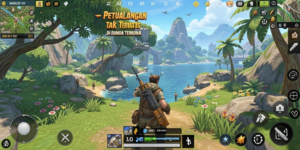 Gameplay Open World yang menarik di BARU01.