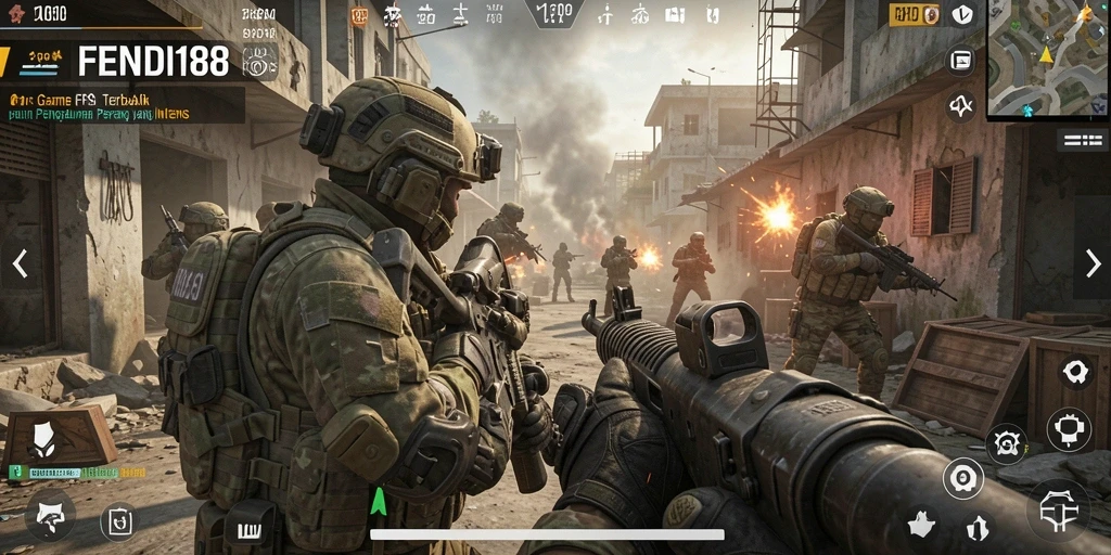 Gameplay mendebarkan dengan grafis menakjubkan di FENDI188.