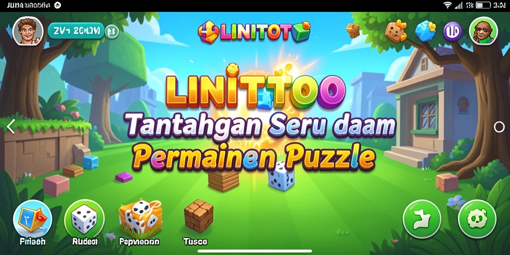 Tampilan gameplay menantang dalam LINITOTO yang memukau.
