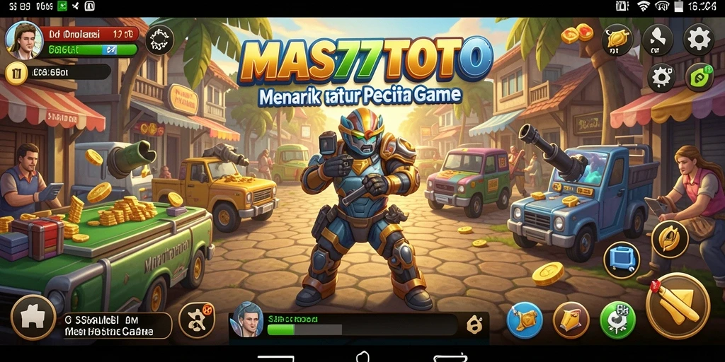Screenshot gameplay <strong>MAS77TOTO</strong> menampilkan aktivitas simulasi yang menarik.