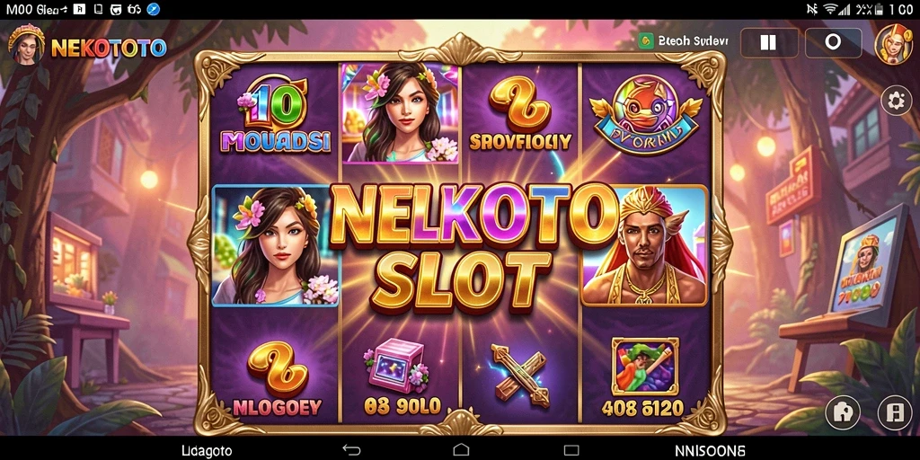 Tampilan gameplay menarik dan fitur slot seru di NEKOTOTO.